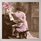 Vintag Piano Lessons Poster (Vorne)