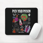 Vintag Pick Dein Gift Halloween-Party Spooky Mousepad (Mit Mouse)