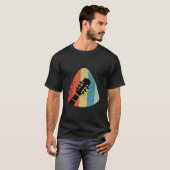 Vintag Pick Guitar Design T - Shirt (Vorne ganz)