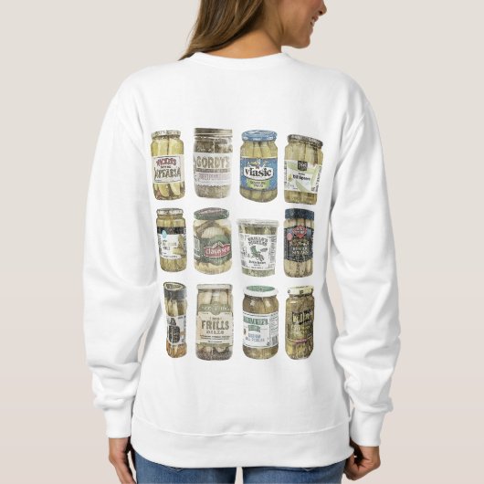 Vintag Pickles Sweatshirt (Rückseite)