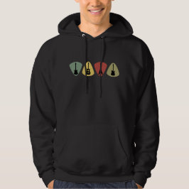 Vintag Picks Gitarrendesign Hoodie