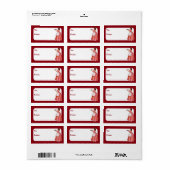 Vintag Pie Maker Adressaufkleber (Vorne)