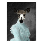 Vintag Piebald Dressed Deer Fotodruck (Vorne)