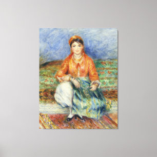 Vintag Pierre Auguste Renoir Algerian Girl Leinwanddruck