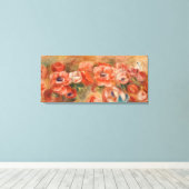 Vintag Pierre Auguste Renoir Blue Pink Anemones Leinwanddruck (Insitu (Holzboden))