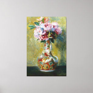 Vintag Pierre Auguste Renoir Bouquet in einer Vase Leinwanddruck