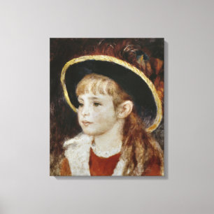 Vintag Pierre Auguste Renoir Jeanne Henriot Leinwanddruck