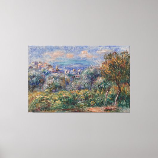 Vintag Pierre Auguste Renoir Landschaft Leinwanddruck (Vorderseite)