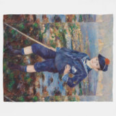 Vintag Pierre Auguste Renoir Sailor Boy Fleecedecke (Vorderseite (Horizontal))