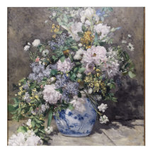 Vintag Pierre Auguste Renoir Spring Bouquet