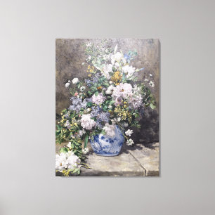 Vintag Pierre Auguste Renoir Spring Bouquet Leinwanddruck