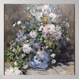 Vintag Pierre Auguste Renoir Spring Bouquet Poster