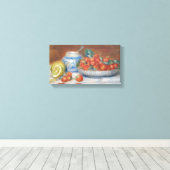 Vintag Pierre Auguste Renoir Strawberries Leinwanddruck (Insitu (Holzboden))
