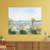 Vintag Pierre Auguste Renoir Tamaris Frankreich Leinwanddruck (Insitu (Wohnzimmer))