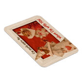 Vintag Pierrot CC0661 Valentine Magnet (Rechte Seite)