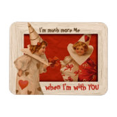 Vintag Pierrot CC0661 Valentine Magnet (Horizontal)