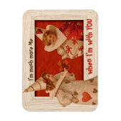 Vintag Pierrot CC0661 Valentine Magnet (Vertikal)