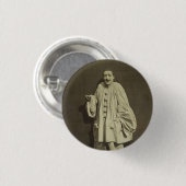 Vintag Pierrot Clown Button (Vorne & Hinten)