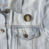 Vintag Pierrot Clown Button (Beispiel)