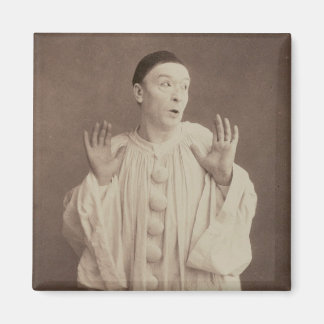 Vintag Pierrot Clown Magnet