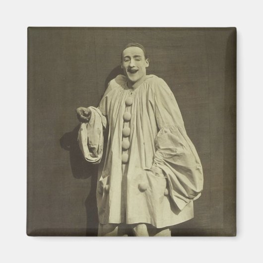 Vintag Pierrot Clown Magnet (Vorne)