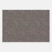 Vintag Pink Art Nouveau Botanischer Hummingvogel Geschenkpapier Set (Vorderseite 3)