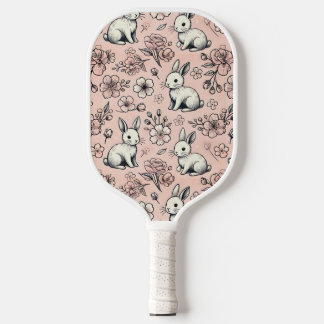Vintag Pink Bunny Pickleball Paddel Pickleball Schläger