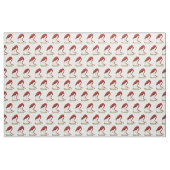Vintag Pink Flamingo #1 Stoff (Fat Quarter (45,7 x 55,9 cm))