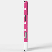 Vintag Pink Polka Dot Case-Mate iPhone Hülle (Rückseite / Rechts)
