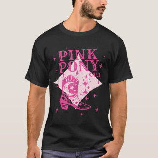 Vintag Pink Pony Club C.R Western T-Shirt