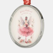 Vintag Pink Sugar Plum Fairy Weihnachtsschmuck (Links)