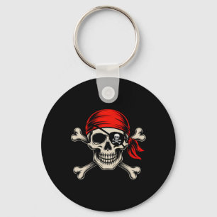 Vintag Pirate Halloween Skull Ndana Men Boys Teen Schlüsselanhänger