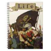 Vintag Pirate Life Wyeth Illustration Notizblock (Vorderseite)