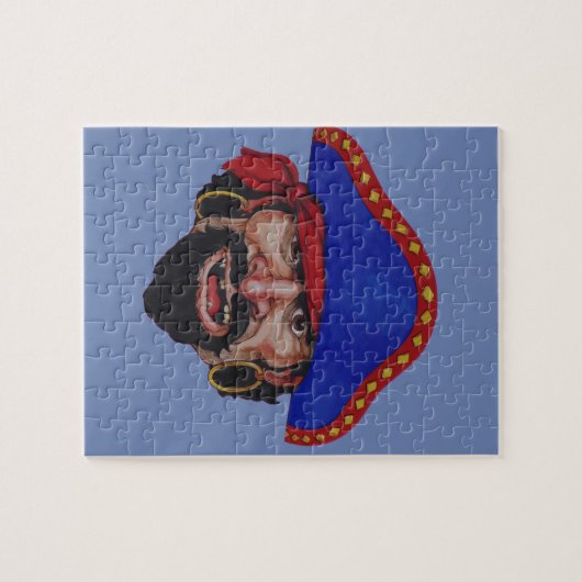 Vintag Pirate Puzzle (Horizontal)