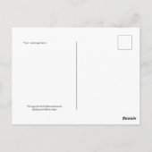 Vintag Pirate Woman Anne Bonny Postkarte (Rückseite)