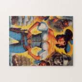 Vintag Pirate Woman Puzzle (Horizontal)