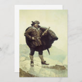 Vintag Piraten, Captain Bill Bones von NC Wyeth (Vorne/Hinten)