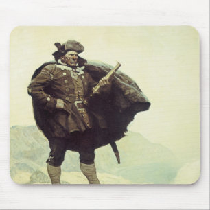Vintag Piraten, Captain Bill Bones von NC Wyeth Mousepad