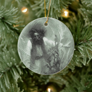 Vintag Piraten, Captain Goldsack von Howard Pyle Keramik Ornament