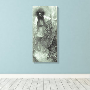 Vintag Piraten, Captain Goldsack von Howard Pyle Leinwanddruck