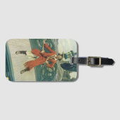 Vintag Piraten, Captain Keitt von Howard Pyle Gepäckanhänger (Vorderseite (Horizontal))