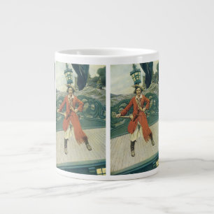 Vintag Piraten, Captain Keitt von Howard Pyle Jumbo-Tasse