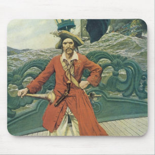 Vintag Piraten, Captain Keitt von Howard Pyle Mousepad