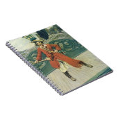 Vintag Piraten, Captain Keitt von Howard Pyle Notizblock (Rechte Seite)