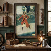 Vintag Piraten, Captain Keitt von Howard Pyle Poster