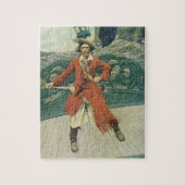 Vintag Piraten, Captain Keitt von Howard Pyle Puzzle (Vertikal)