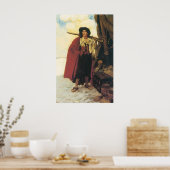 Vintag Pirates Buccaneer war ein malerischer Fello Poster (Küche)