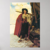 Vintag Pirates Buccaneer war ein malerischer Fello Poster (Vorne)
