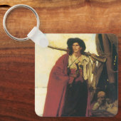 Vintag Pirates Buccaneer war ein malerischer Fello Schlüsselanhänger (Vorderseite)