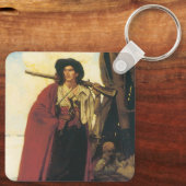 Vintag Pirates Buccaneer war ein malerischer Fello Schlüsselanhänger (Rückseite)